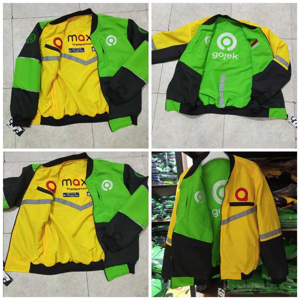 jaket gojek maxim bisa vermuk murah