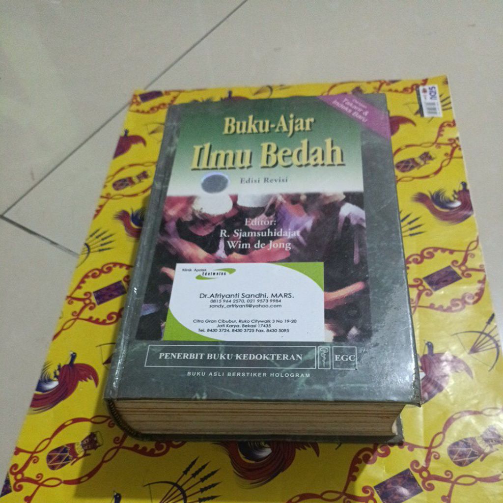 Buku Ajar Ilmu Bedah - Edisi Revisi