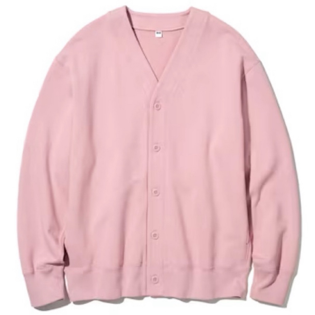 NETT NO NEGO Cardigan sweat pink size XL branded by uniqlo