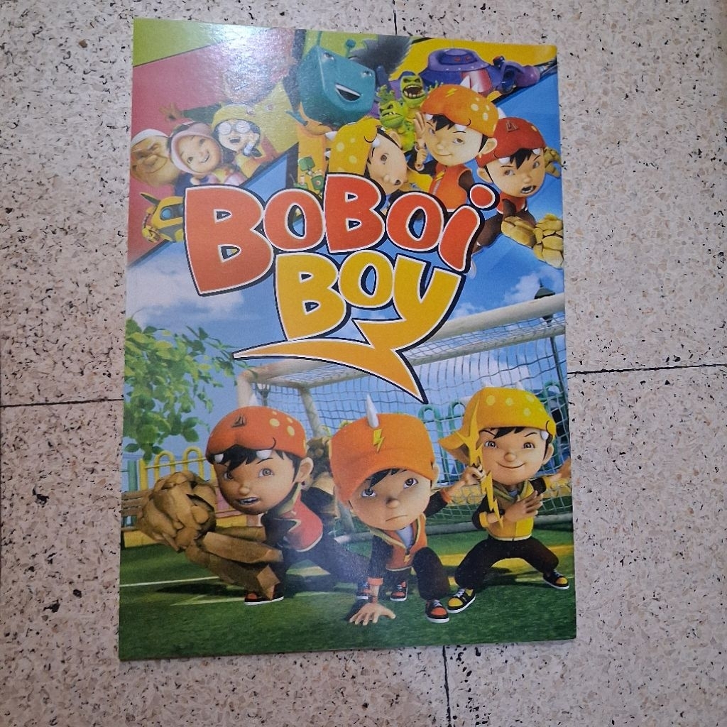 Buku mewarnai BOBOIBOY ukuran A4 besar