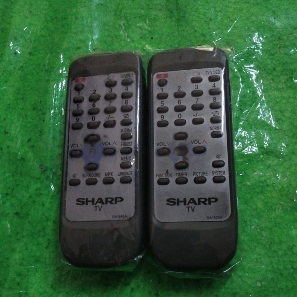 REMOTE TV TABUNG SHARP ORIGINAL
