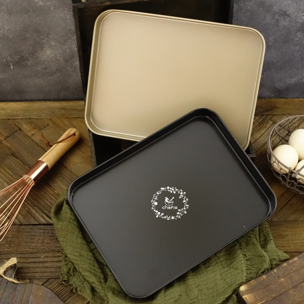 Loyang Persegi Panjang Ekonomis 24cm Anti Lengket / Loyang Oven
