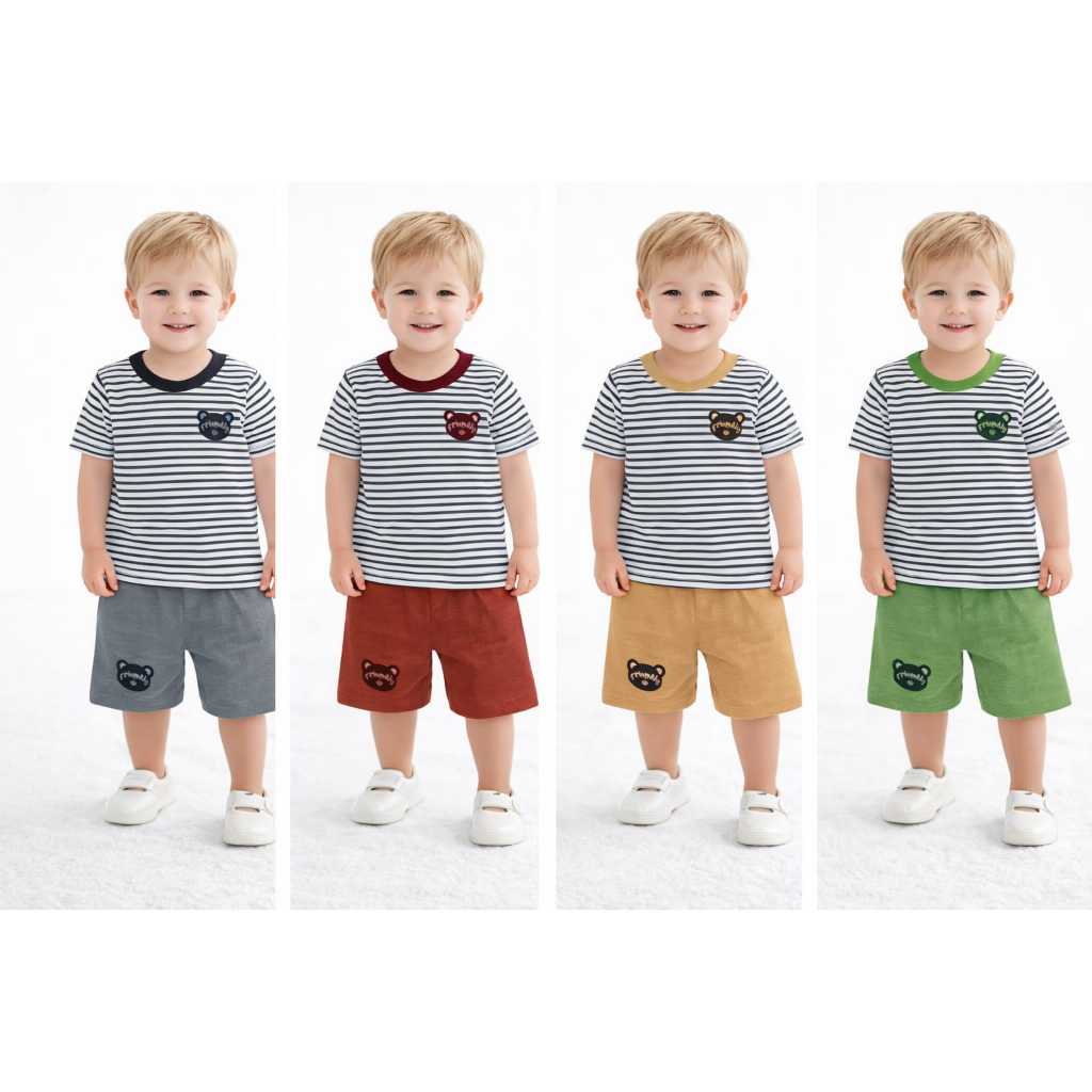 Setelan anak laki laki  / setelan Amena Usia 6-24 Bulan