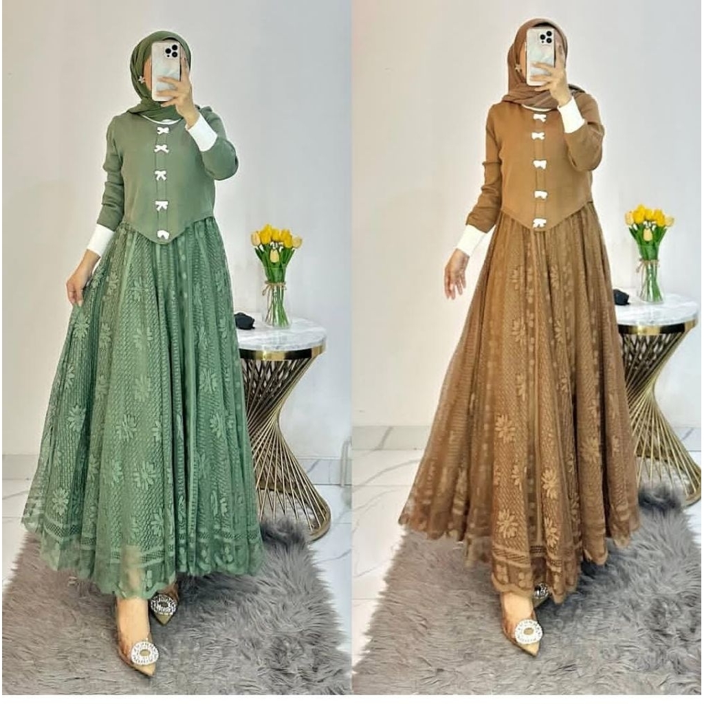 DRES BUNGA RAJUT PliSKET