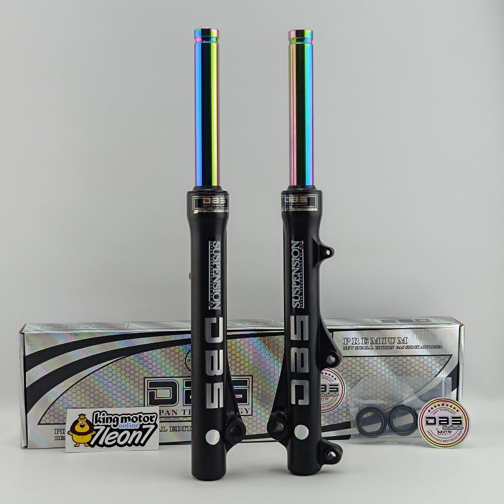 Shock depan komplit DBS new 8906 standar Beat Vario 110fi Vario 125 Vario 150 Scoopy Spacy Genio