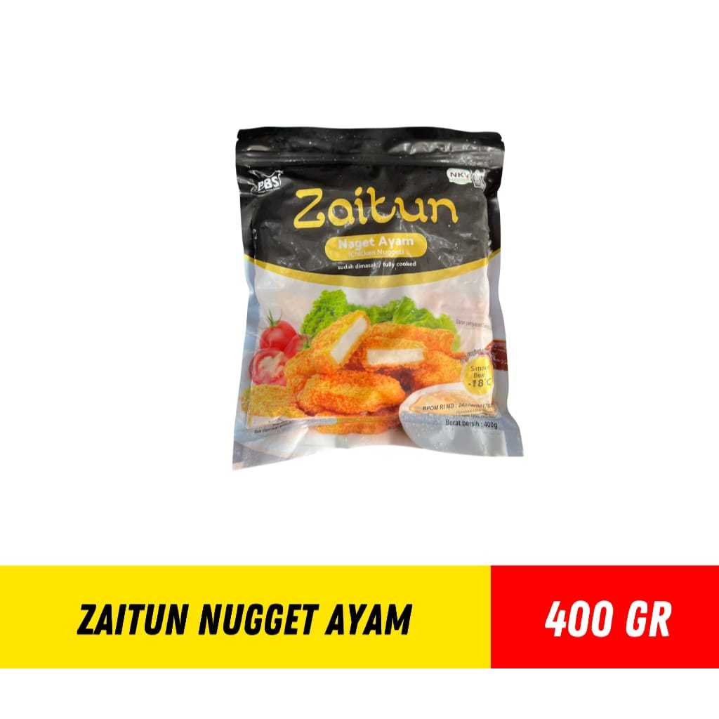 ZAITUN NUGGET AYAM ORIGINAL 400gr