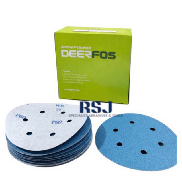 amplas bulat 6 inch polyester film Deerfos