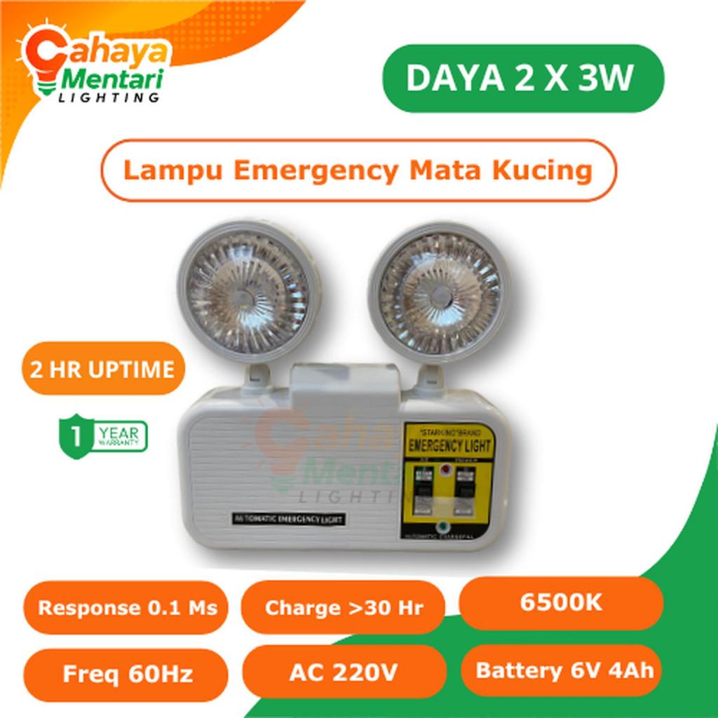 Lampu Emergency Light LED mata kucing Lampu Emergency Exit