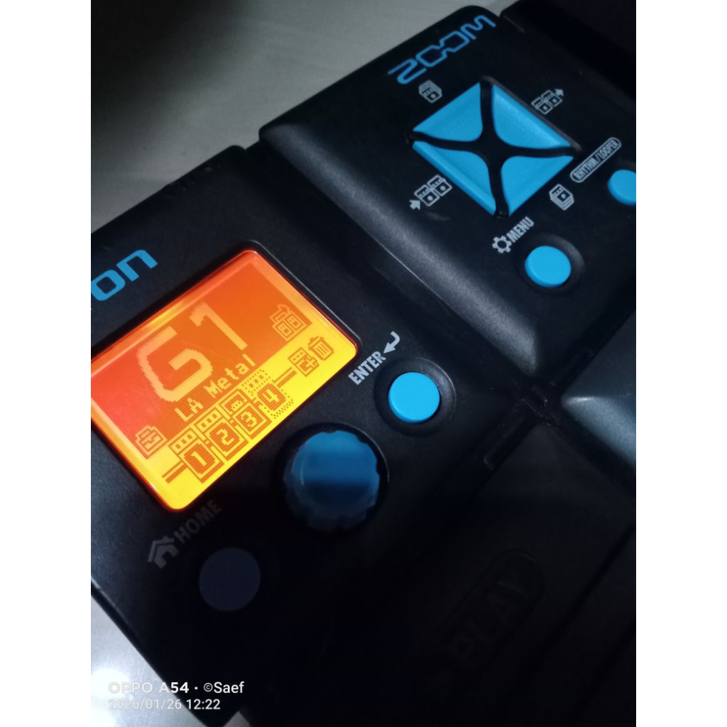 Efek Gitar Zoom G1xon