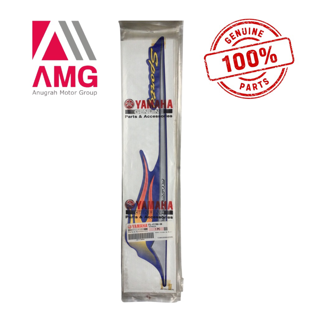 GRAPHIC 4 YAMAHA MIO SPORTY MERAH 2006 (5TL-F174H-60) / STIKER 2D / STRIPING / STIKER VYNIL / STIKER