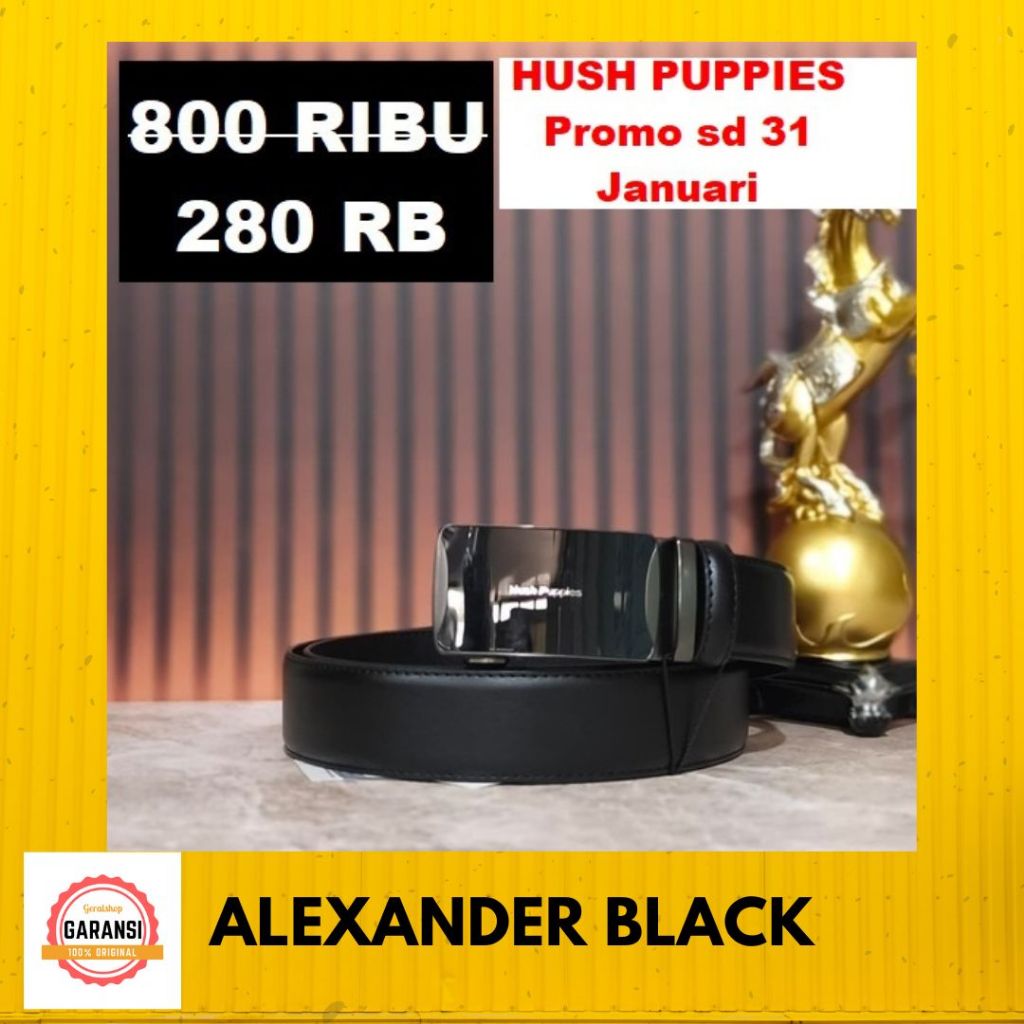 Ikat pinggang pria sale Hush Puppies ALEXANDER belt original 100%