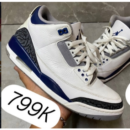 Air Jordan 3 Retro "Midnight Navy" SIZE 43 NOBOX