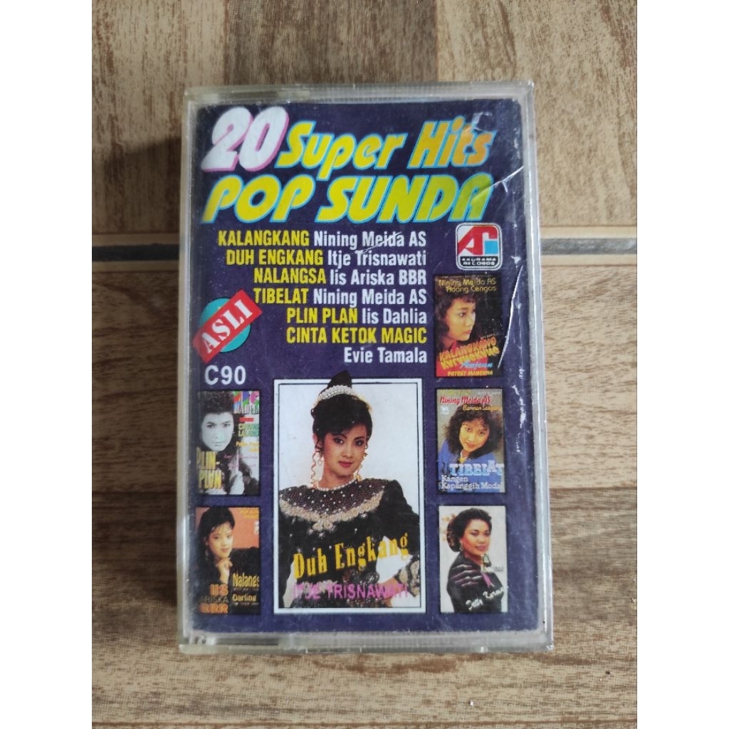 kaset pita 20 super hits pop sunda