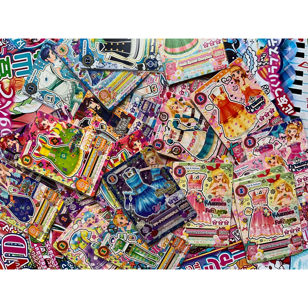 Kartu Aikatsu Official Japan Dress Cute Sexy Pop Cool One Piece Ori Original Asli Rare Langka Angely