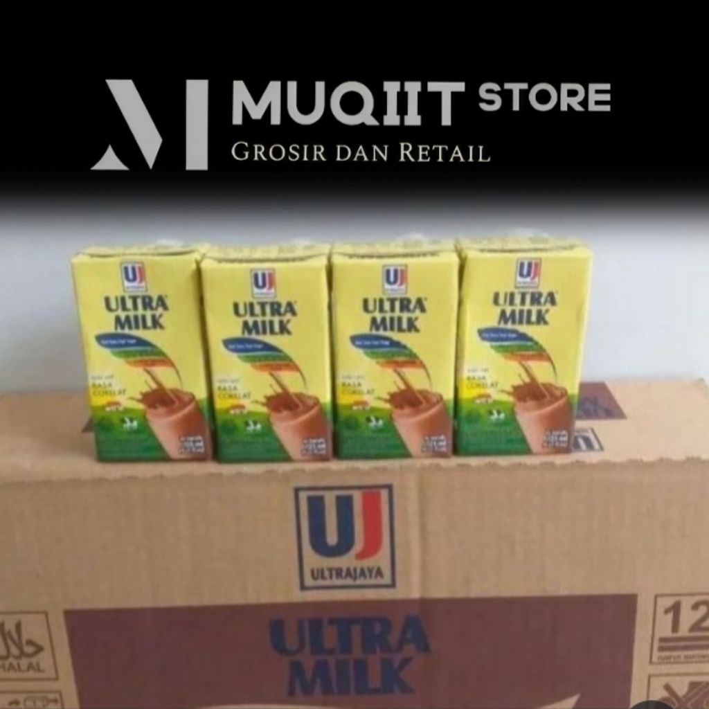 Susu UHT Ultra Milk Coklat 125 ml (1 kardus)