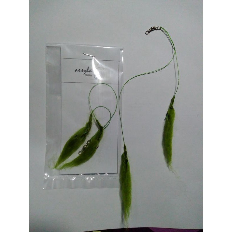 HOT PROMO Lumut Tiruan / Umpan Lumut Tiruan Cabang / Umpan Mancing Ikan AMPUH