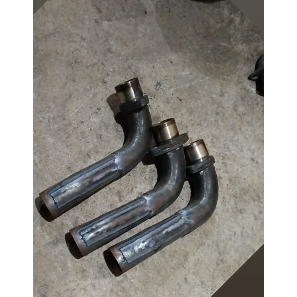 Leher Knalpot FIZR FIZ R FORCE1 Road Race 116CC 125CC Bahan Tebal Creampie