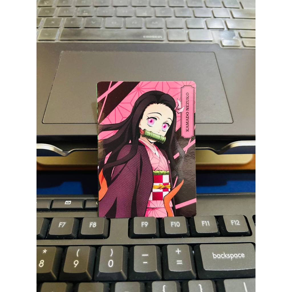 [ORI] Kamado Nezuko (Miscut) Photo Card FamilyMart x Demon Slayer Official Kartu Koleksi