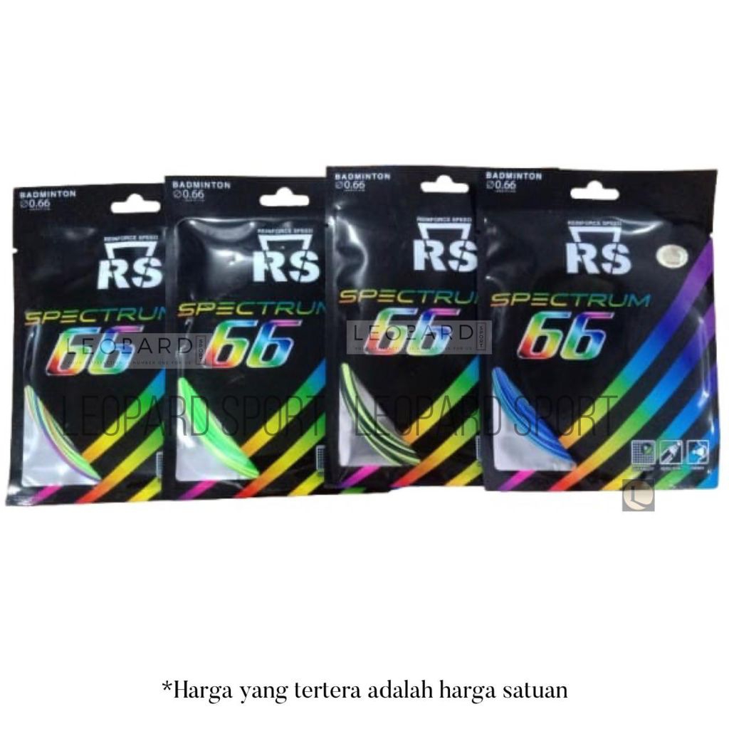 Senar Badminton RS Spectrum 66 Rainbow /Badminton String RS