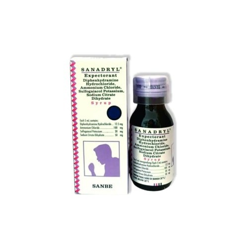 Sanadryl Ekspektoran 60 Ml Obat Batuk Berdahak