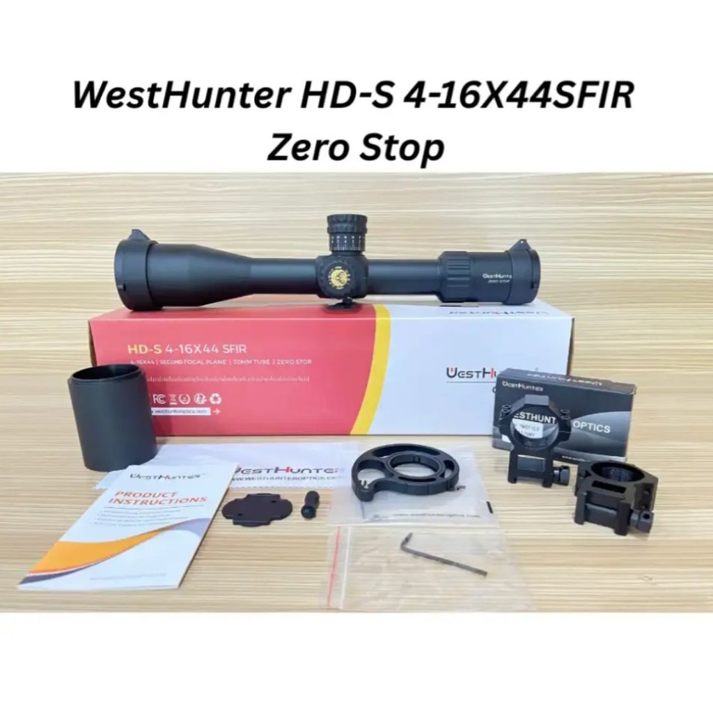 TELESKOP WESTHUNTER HD 4-16x44 SFIR ZERO STOP