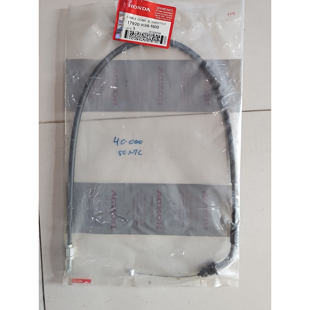 kabel gas bawah b sonic ori