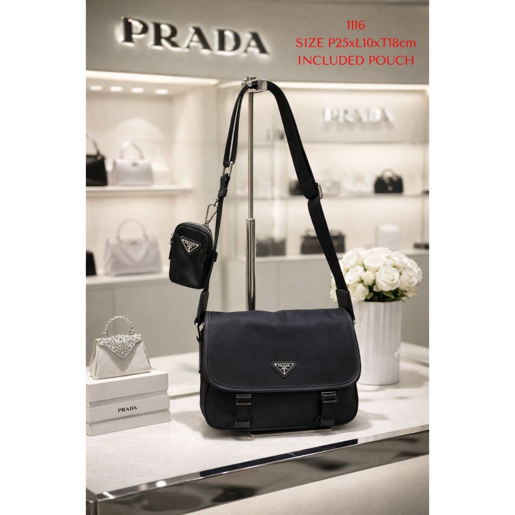 FULL EMBOSSED + ADA NO SERI + VIP PLATINUM SLING BAG PRD 1116