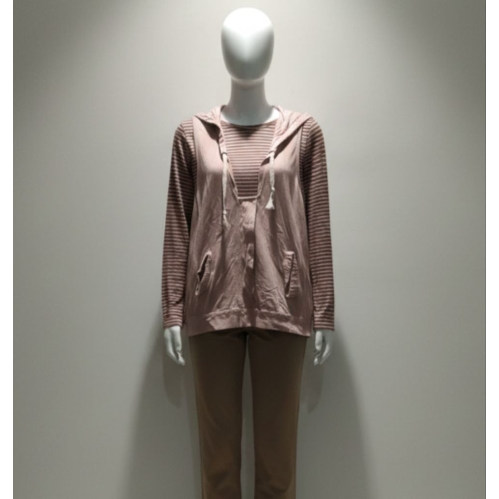 Hoodie wanita mode rompi