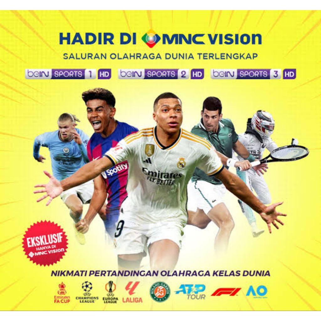 Voucher Paket Add On Jawara MNC Vision BEIN 30 Hari