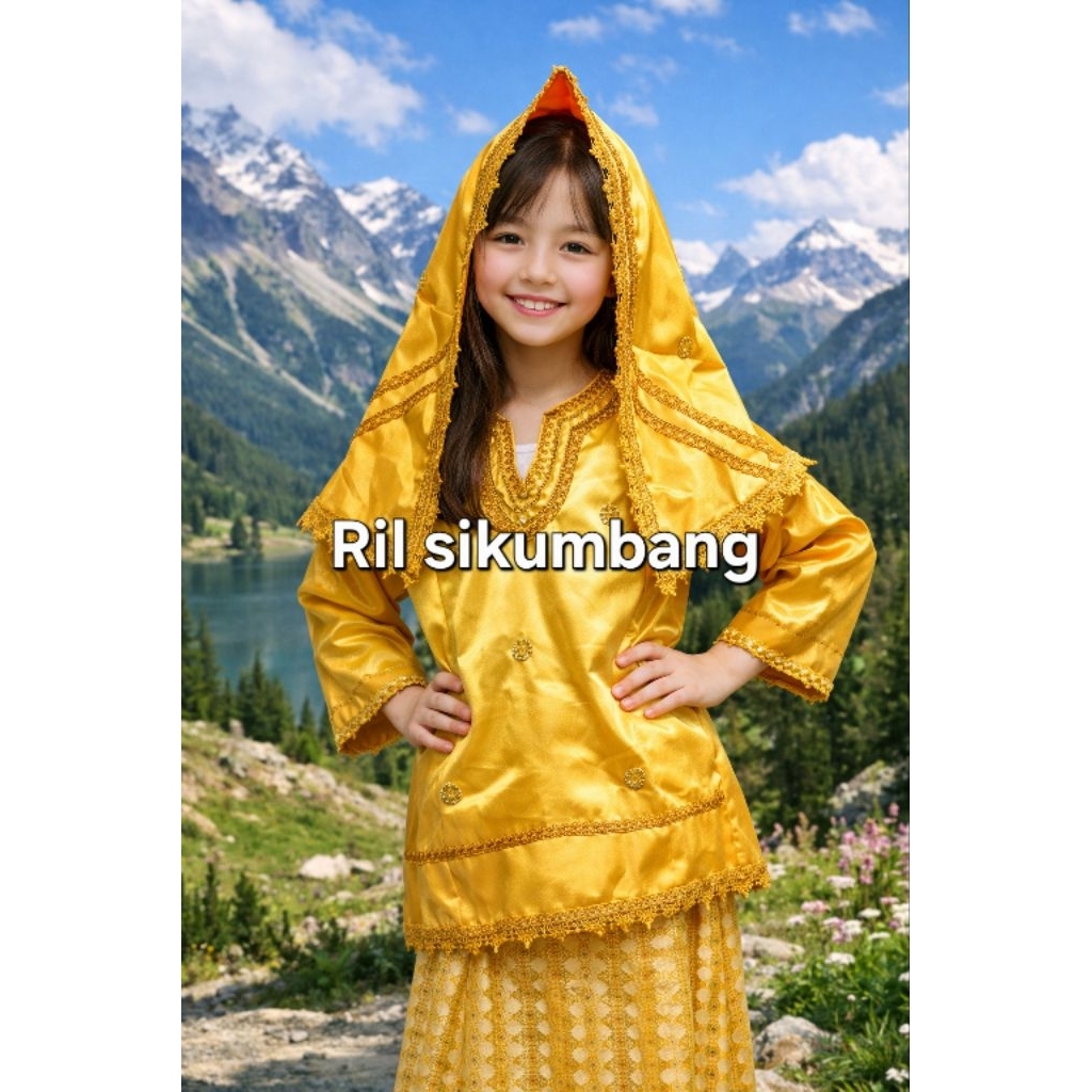 baju koto gadang anak sd