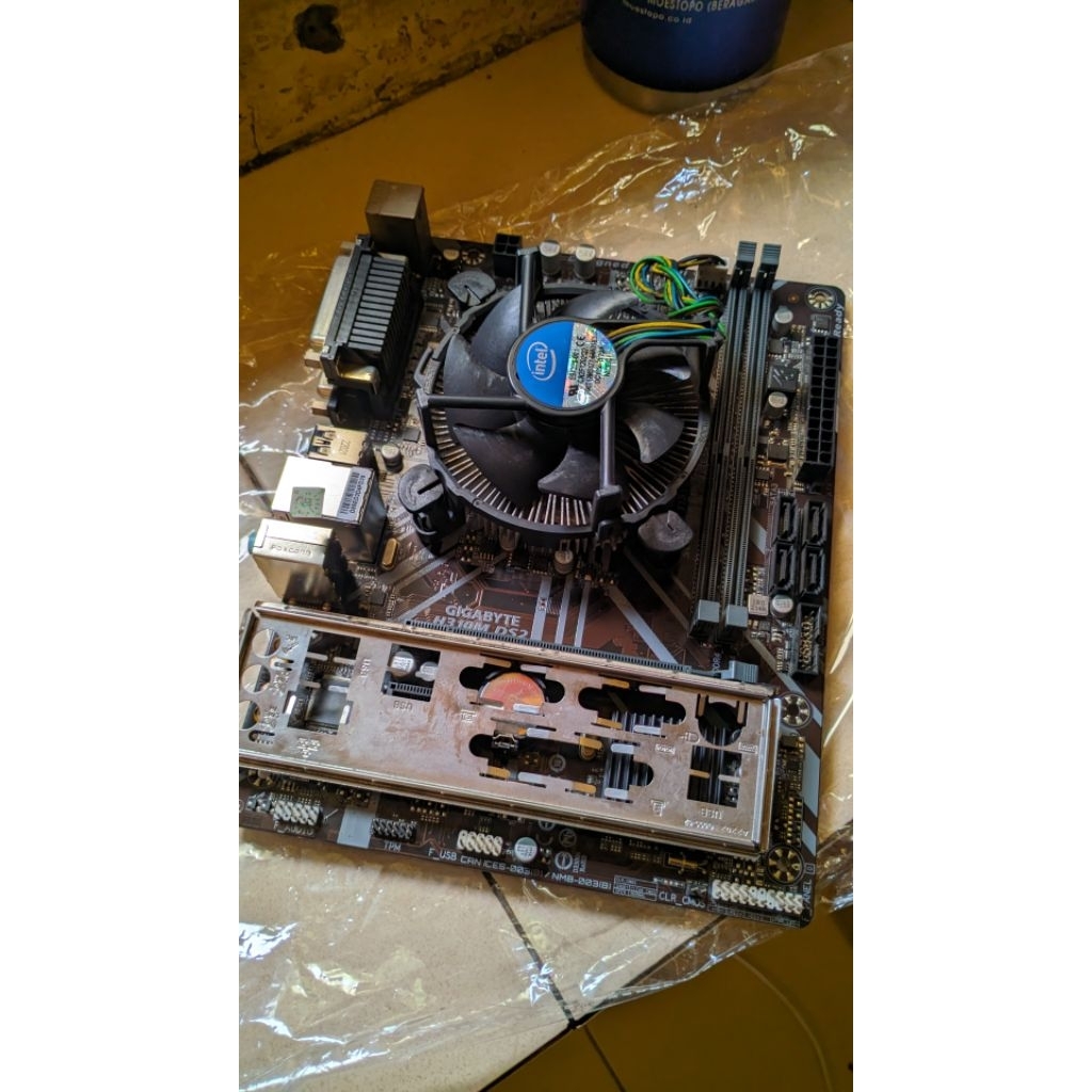 Paketan Mobo+Procie i3 9100T+Ram DDR4 4GB