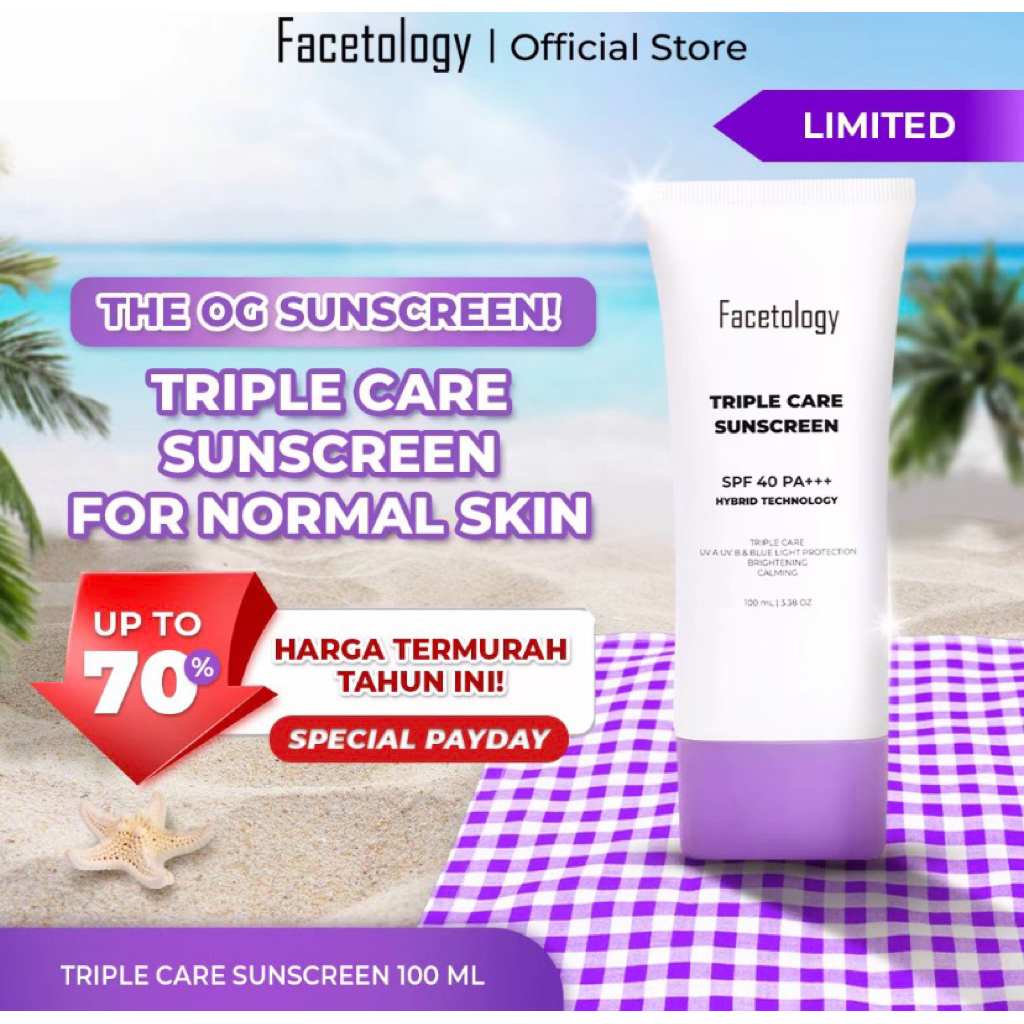 Sunscreen facetology 100ml