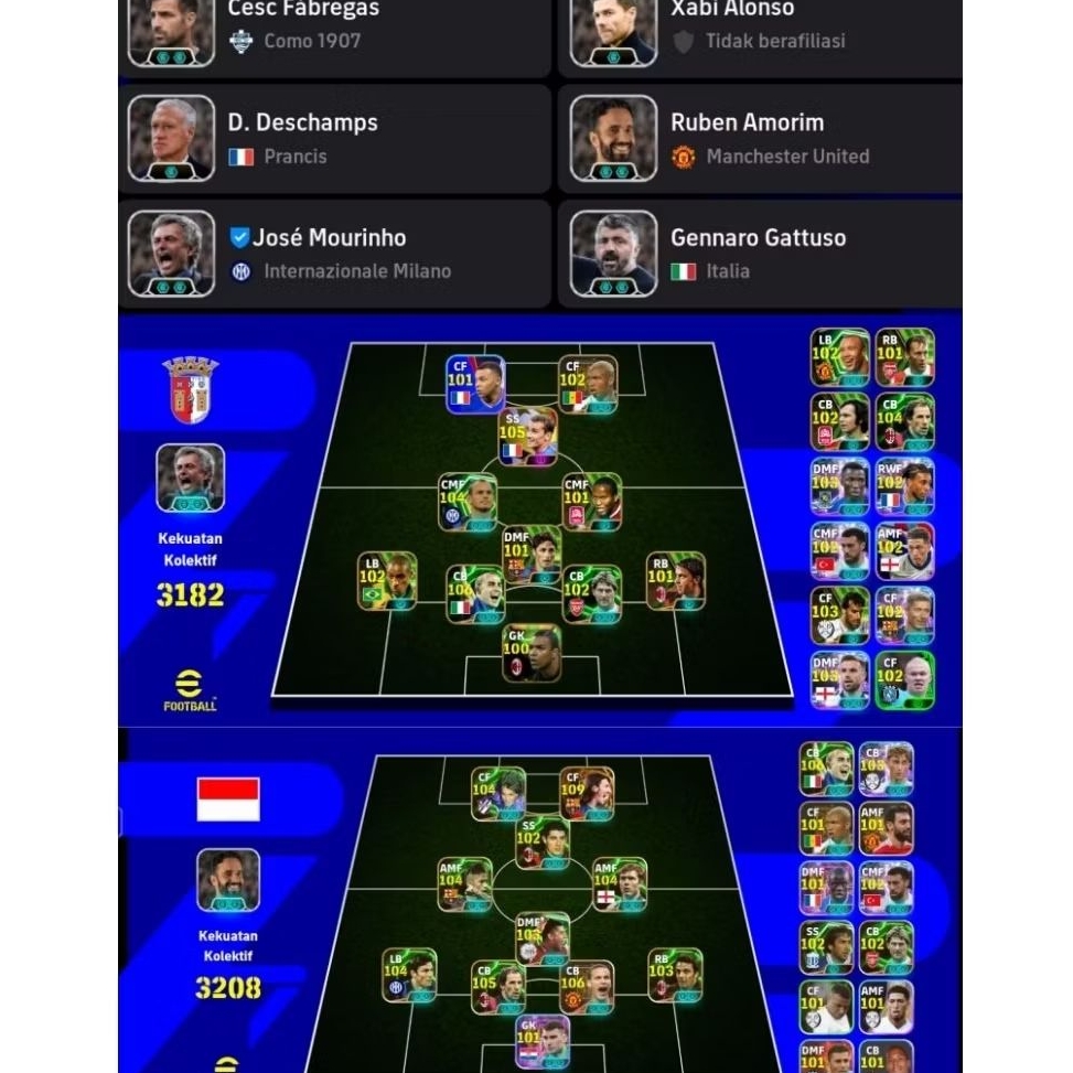 JUAL Akun eFOOTBALL MOBILE 2025/2026 Gacor Murah | Ready