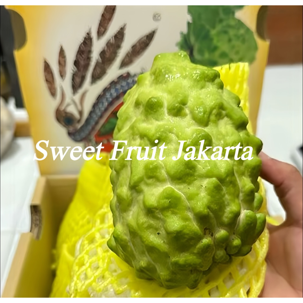 Buah srikaya Taiwan Jumbo -+700gr / Buah Srikaya Import Fresh / Pcsi