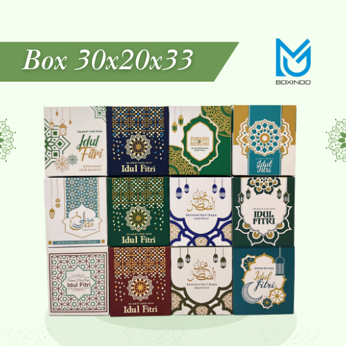 Karton/Box/Kardus/Parcel 30x20x33cm/Hampers/Bingkisan/Hantaran