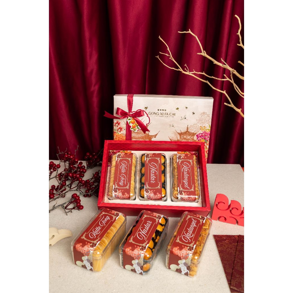 HAMPERS KUE KERING // HAMPERS KUE CNY // HAMPERS KUE KERING IMLEK //PREMIUM HAMPERS SINCIA