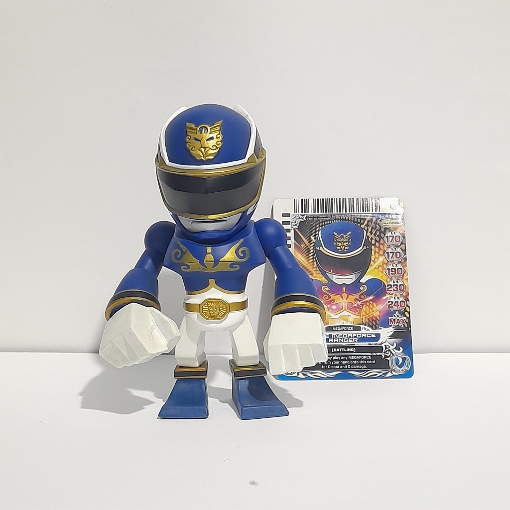 Power Rangers Tokyo Vinyl Action Figures - Megaforce Blue Ranger (Preloved)