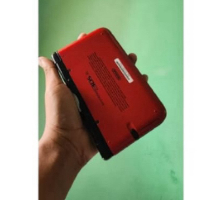 nintendo 3ds XL cfw mulus merah