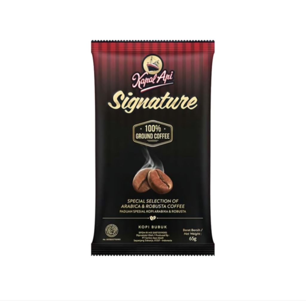 Kapal Api Signature Kopi Bubuk 65gram

