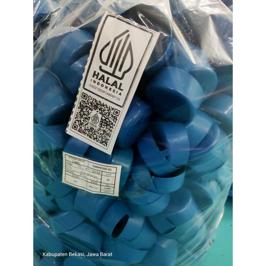 Tutup Galon Isi Ulang Gunung HALAL Isi 1000pcs Susun