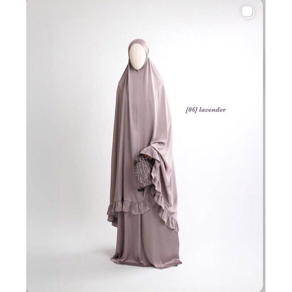 [NEW WITH TAG] Yumna Prayer Set Zaysaku (Lavender Size 1)