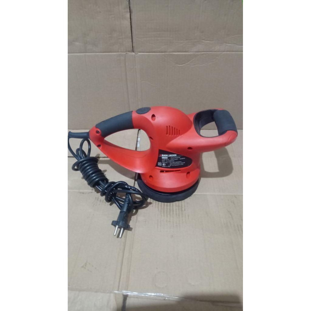 Mesin Poles Mobil BLACK & DECKER KP600 6 inch Second Origional mulus