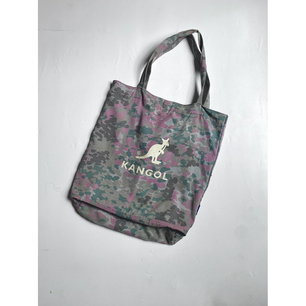 Totebag kangol camo original second