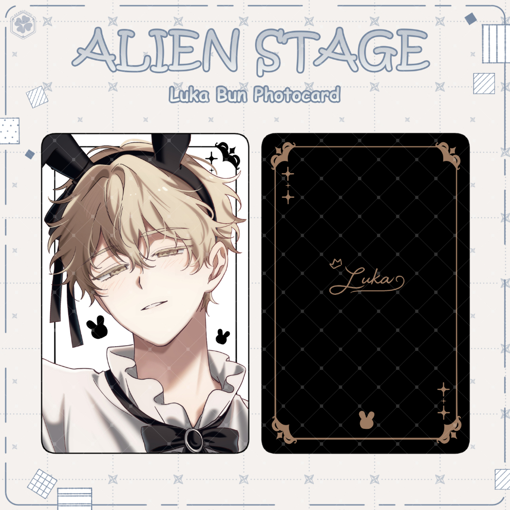 Alien Stage Photocard - Bunny Cafe Luka - ALNST