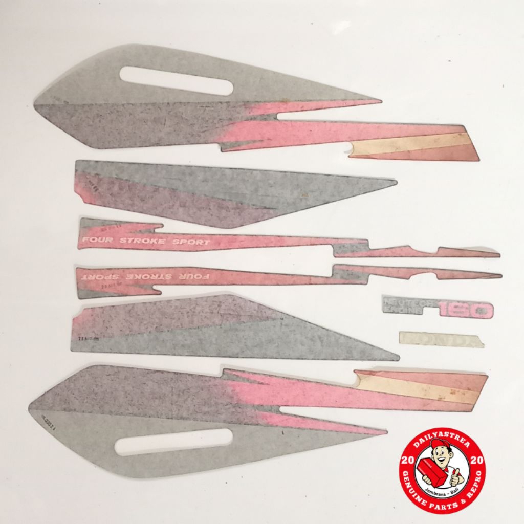 LIS LIST STICKER STRIPING BODY HONDA GLPRO GL PRO NEOTECH 1994 1995 ORIGINAL ORI NOS