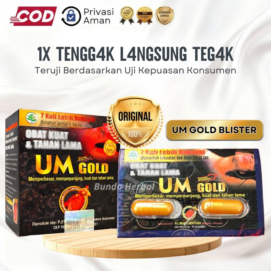 UM GOLD KAPSUL | UM Gold Blister | UM Gold Original 100% Kapsul | UM Gold New UM Gold Ori | UM Gold 