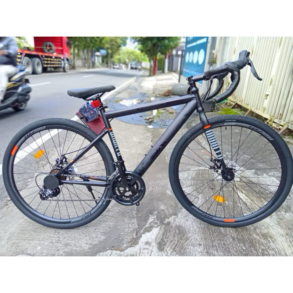 Sepeda GRAVEL 700c ELEMENT POLICE TORONTO 2 x 8 TERBARU Gravel Bike