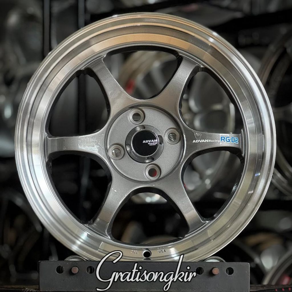 velg advan rg d2 ring 16 lebar 7 velg mobil ring 16 velg racing r16 velg mobil brio jazz vios ring 1