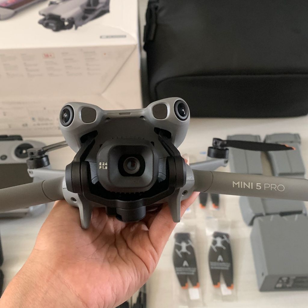 DJI Mini 5 Pro Drone Only Body Unit  - Support DJI RCN3 RCN2 RC 2 Original (Camera Drone 1 Inch Larg
