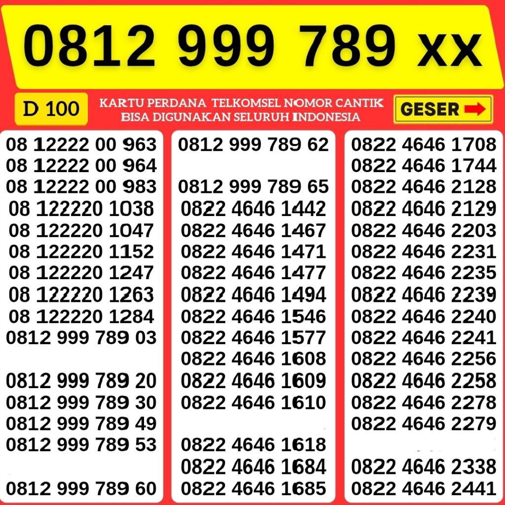 KARTU PERDANA NOMOR CANTIK 118 118 TELKOMSEL 4G 5G NOCAN SIMPATI TELKOMSEL KWARTED TRIPLE NOMER CANT